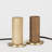 Walnut Kncukle Table Lamp With Sphere IV