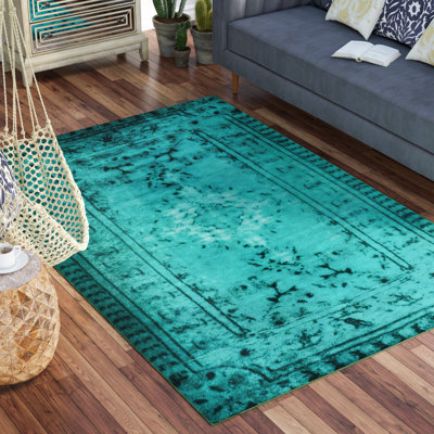 Tapis turquoise Bunn