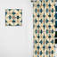 Galion - Abstract Geometric Room Darkening Curtain - 1 Panels-1259391941