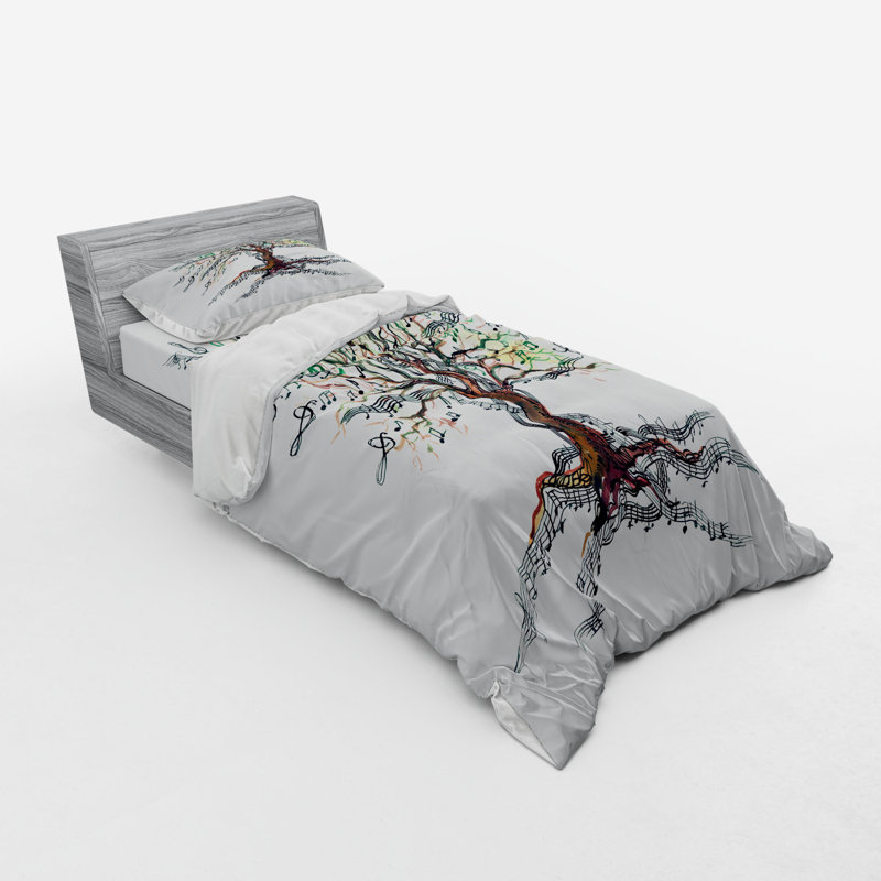 Modern & Contemporary Polyester Duvet Cover, Twin XL Duvet Cover + 2 Additional Pieces