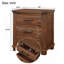 Table de chevet 3 tiroirs Rustic