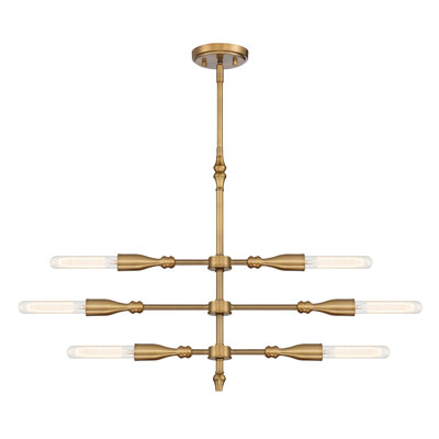 Lustre sphérique spoutnik à 6 lumières Mgrdich