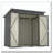 6 x 4 ft Outdoor Storage Shed, All Weather Tool Shed for Garden, Backyard, Lawn, Black-121643593-121647204