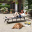 Chaise longue inclinable 59,84 po Erelah-1803302927