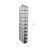 10 Pair Hanging Shoe Organiser