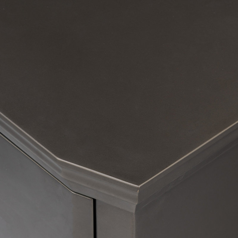 Talese Nightstand-Smooth Bronze
