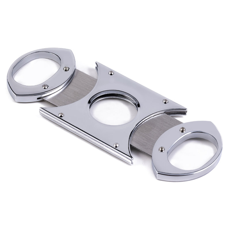 Accessoire pour fumer le coupe-cigare Johnston, Chrome/Argenté