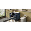 Meuble-lavabo moderne de 30 po avec lavabo en céramique, meuble-lavabo à 3 tiroirs, meuble-lavabo moderne idéal pour la maison-1617328826