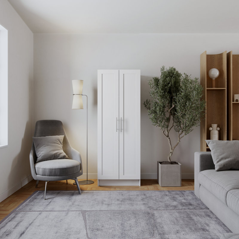 Armoire de rangement Chopra White
