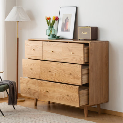 Simple Wooden Colour Buffet Table