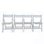 Chaise de patio pliante en peuplier