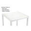 Largo 28'' Plastic Outdoor Bar Table