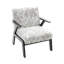 Ensemble de 2 fauteuils d'appoint rembourrés Dxcvauo