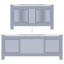 Bedelia Adjustable Radiator Cover-1191984085