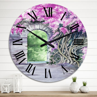 Horloge murale surdimensionnée