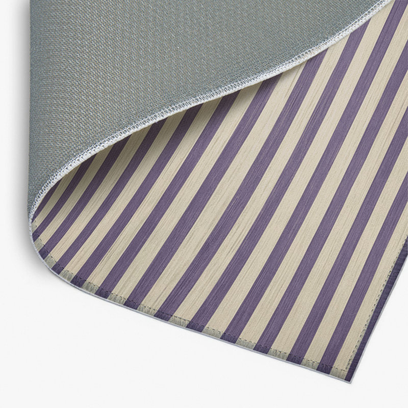 Tapis intérieur / extérieur beige HorizontalStripes, Rectangle 4pi x 6 pi
