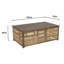 ISA Solid Wood Four Leg Coffee Table