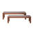 Outdoor Courtyard Table And Bench