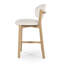 Tabouret de bar avec tabouret de comptoir rembourré et structure en bois massif-111814049-111814050