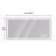 Miroir d'appoint à DEL pour salle de bain Miroir d'appoint pour salle de bain avec lumières frontales-2055372742-2055372740