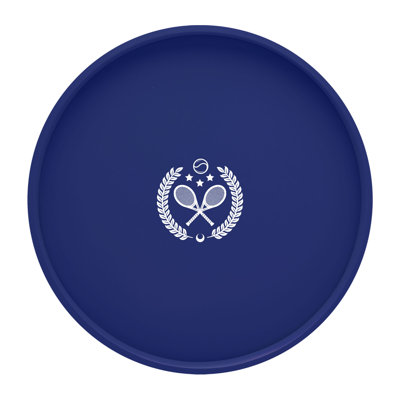 Plateau de service jetable en tissu tennis Keeter