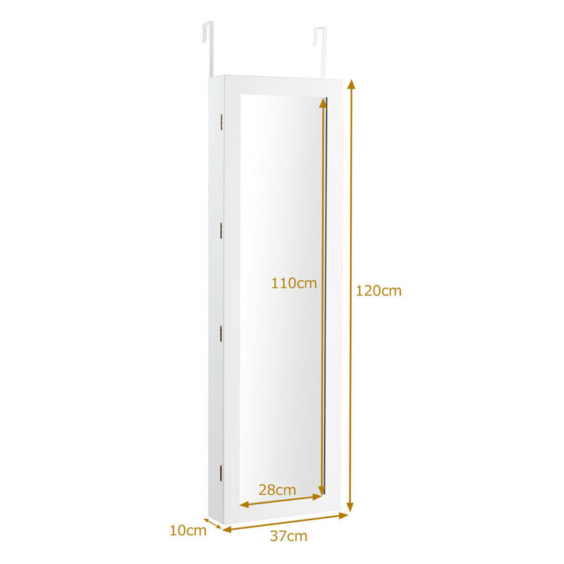 Over-the-Door Jewelry Armoire