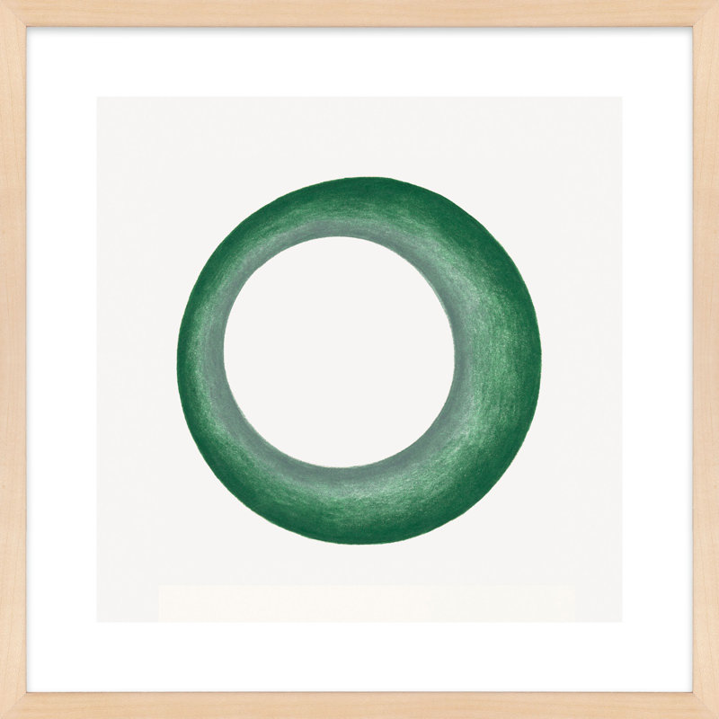 Torus 5 Print by Katy Montica, Brown, 24" H x 24" W x 1.25" D 