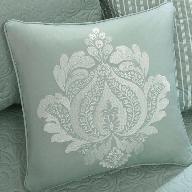 6 Piece Reversible Daybed Cover Set Seafoam Daybed, Seafoam