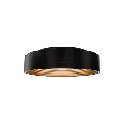 Gaston Dimmable LED Flush Mount With Built In Color Temperature Switch from 2700K/3000K/3500K/4000K