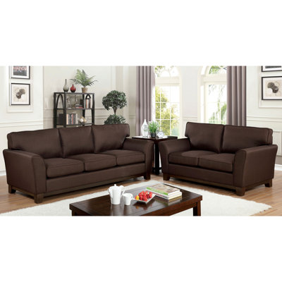 Ensemble de canapé en chenille 2 pièces Eades