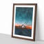 Sydney Opera House in Australia Abstract - Picture Frame Graphic Art Print-56920943-56920945