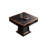 Mid-Century Dark Brown Solid Wood Fully Automatic Silent Roller Coaster Style Mahjong Game Table for Chinese Rules