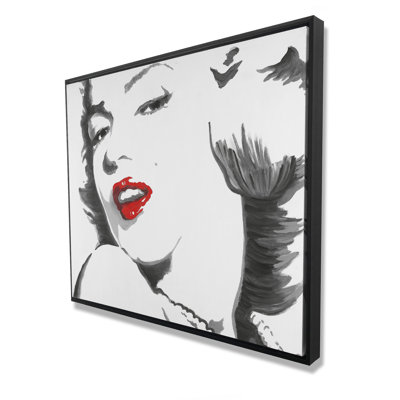 Toile de style rétro Marilyn Monroe | Décoration intérieure