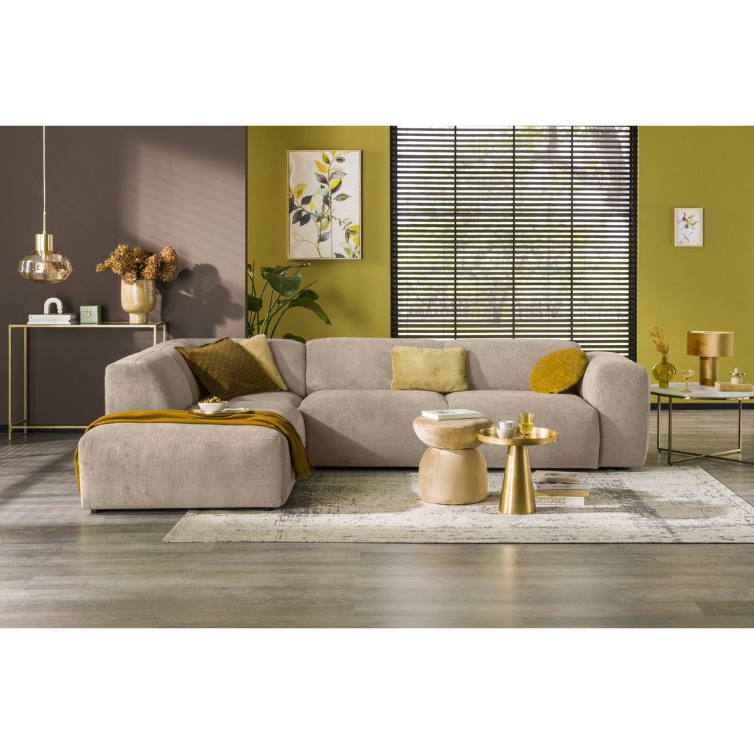 Ecksofa Chiodo - großes Sofa Element - Ottomane