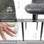 Ensemble de 4 chaises de salle à manger avec siège rembourré-1045162833