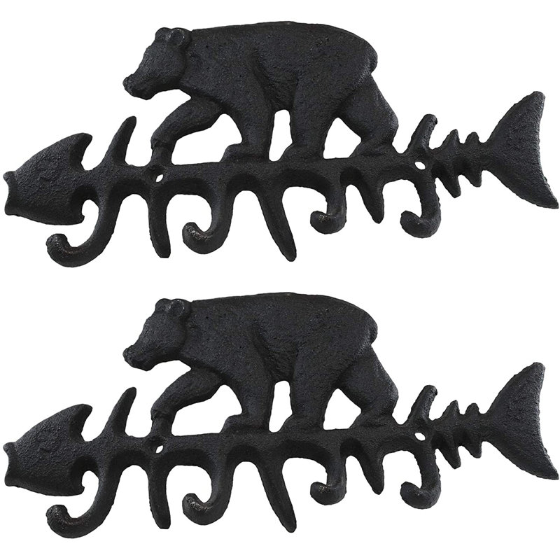 Aulis Iron Wall 4 - Hook Coat Rack