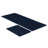 Super Soft Absorbent Microfiber Rectangle Non-Slip Bath Rug Set-525437392-525437396