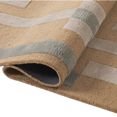Kyla Hand-Tufted Plaid Rug