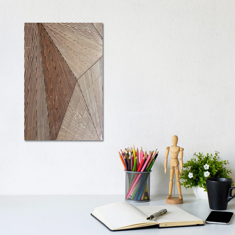 Structure en bois par Design Fabrikken - Giclée sur toile tendue avec châssis, H 12 po x l 8 po x P 0,75 po