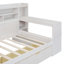 Lit de jour en bois avec tablettes de rangement, lit multifonctionnel-223377687-232711455