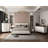 Carena Gray Round Mirror