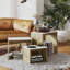 Petite table gigogne empilable vidaXL-2139711133-2139711132