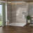 Dual Shower Head - 10 Inch Ceiling Mount Square Shower System with Rough-in Valve, Chrome-129763789