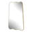 Undulating Reversible Engineered Wood Wall Mirror
