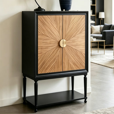 Buffet décoratif double face de style rétro