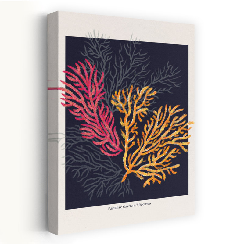 Contemporary Art Nature Ocean Wall Art by Alexandra Weise - Wrapped Canvas Print, 30.48 cm H x 20.32 cm W