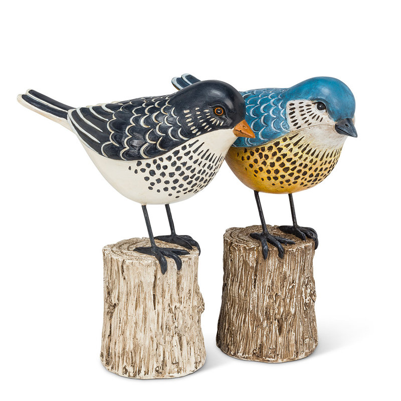 Huso Animals Figurines & Sculptures, Black/White