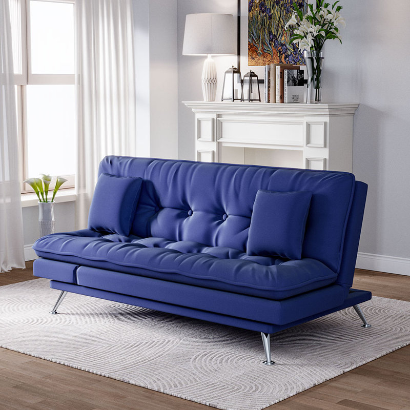 Mergim 3 Seater Sleeper, Blue