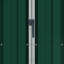 Abri de jardin en acier galvanisé 45,7 po x 17,7 po x 68,9 po Vidaxl-110584085