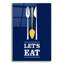 Lets Eat by - impression sans cadre-746093374